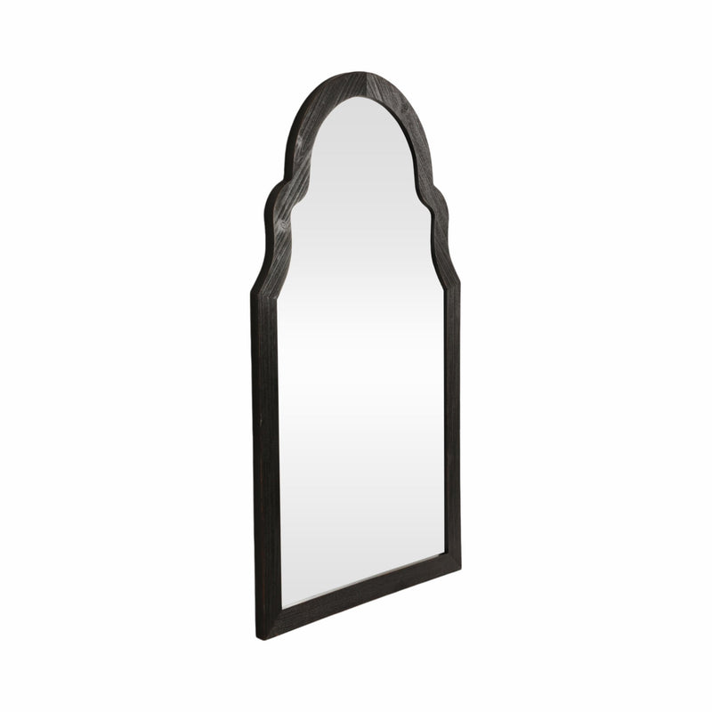 26x47 Arched Mirror, Black - Al Rugaib Furniture