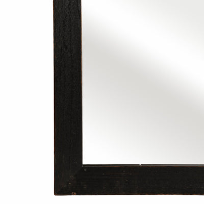 26x47 Arched Mirror, Black - Al Rugaib Furniture
