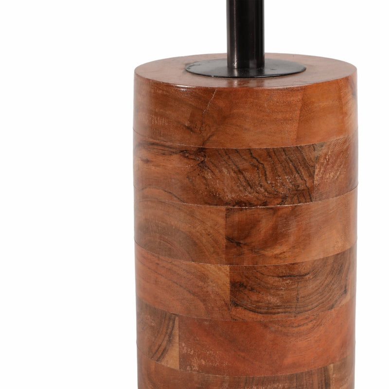 27" Inmar Tall Brown Table, Kd - Al Rugaib Furniture