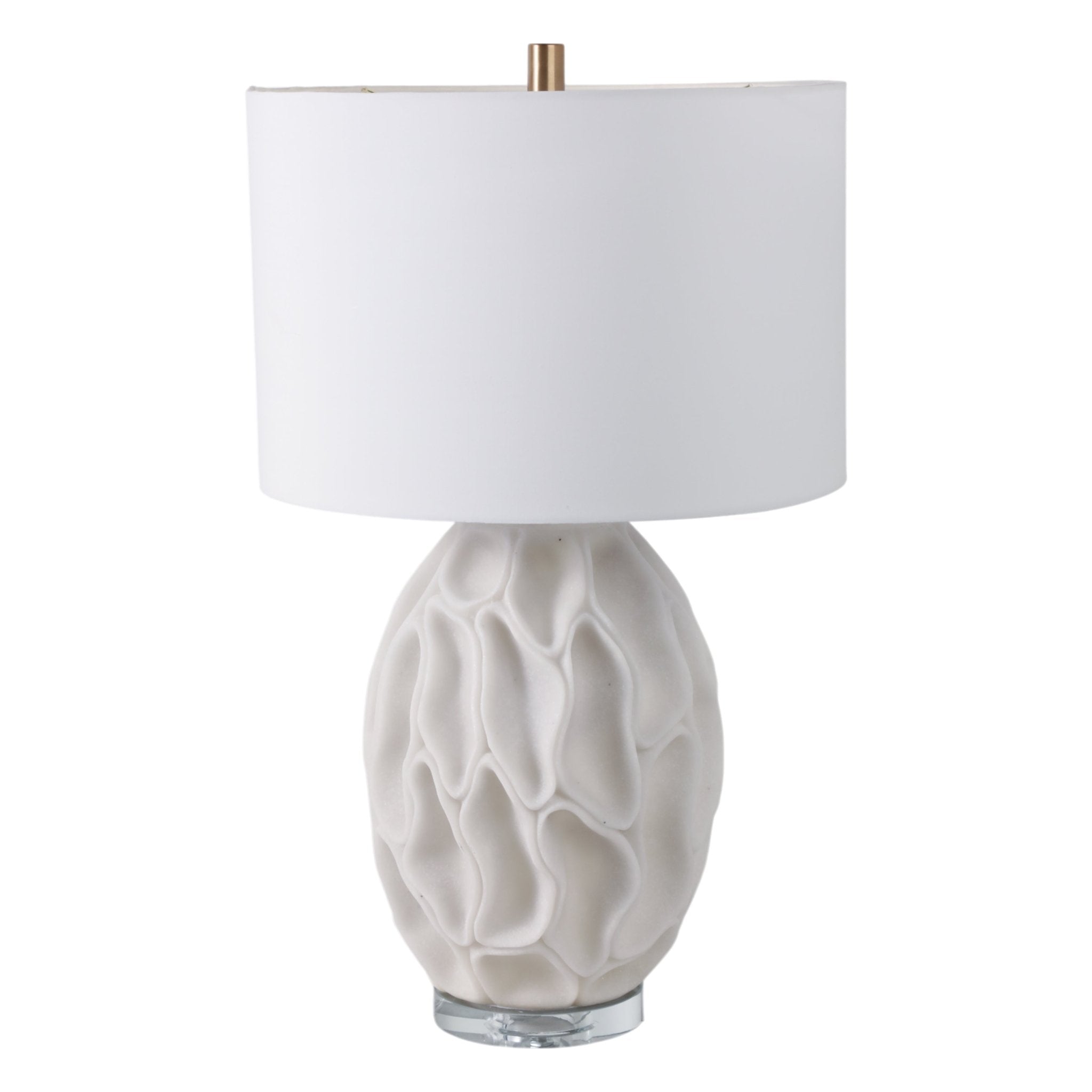 27" Jonava Quartz Resin Table Lamp Table Decors| Sagebrook Home