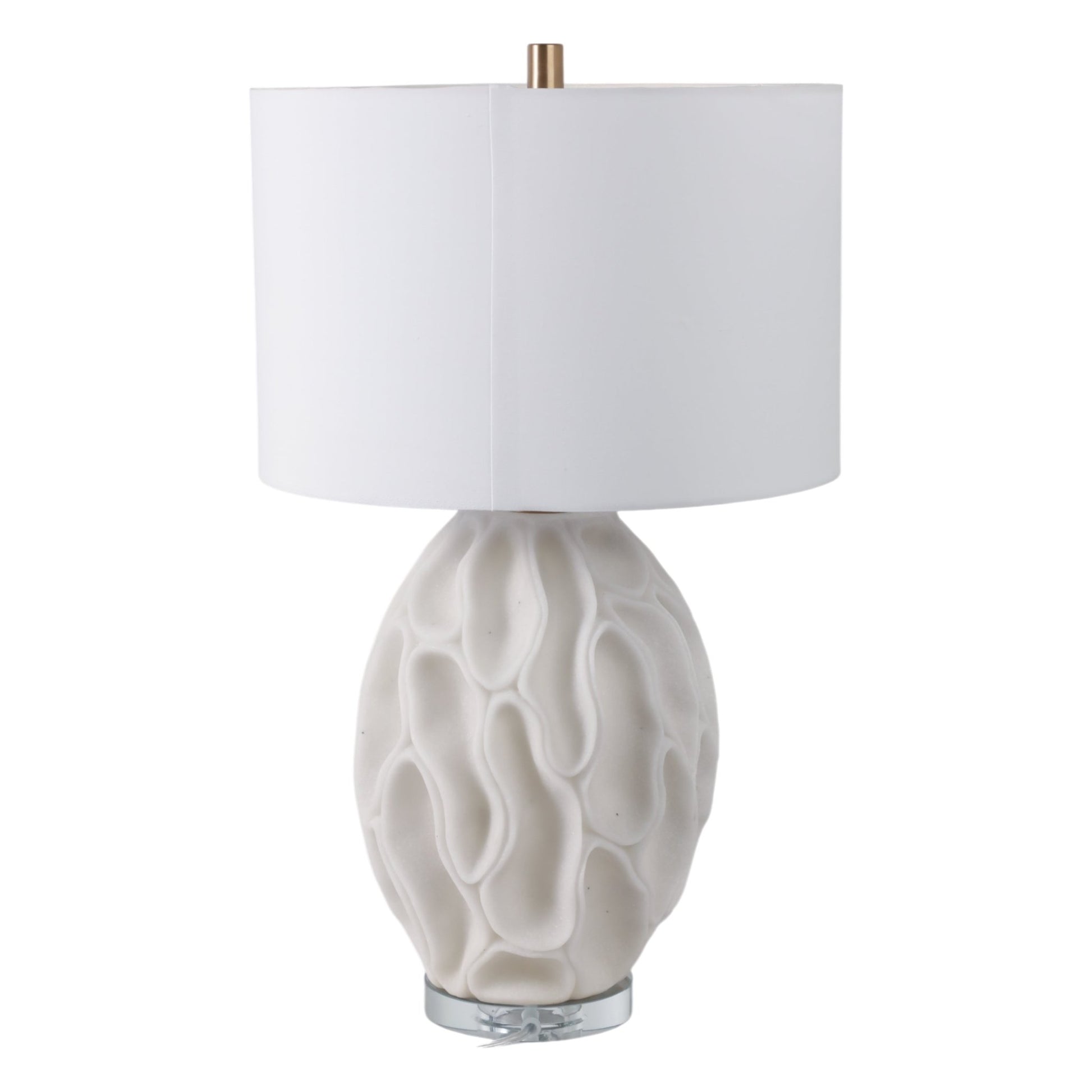 27" Jonava Quartz Resin Table Lamp Table Decors| Sagebrook Home