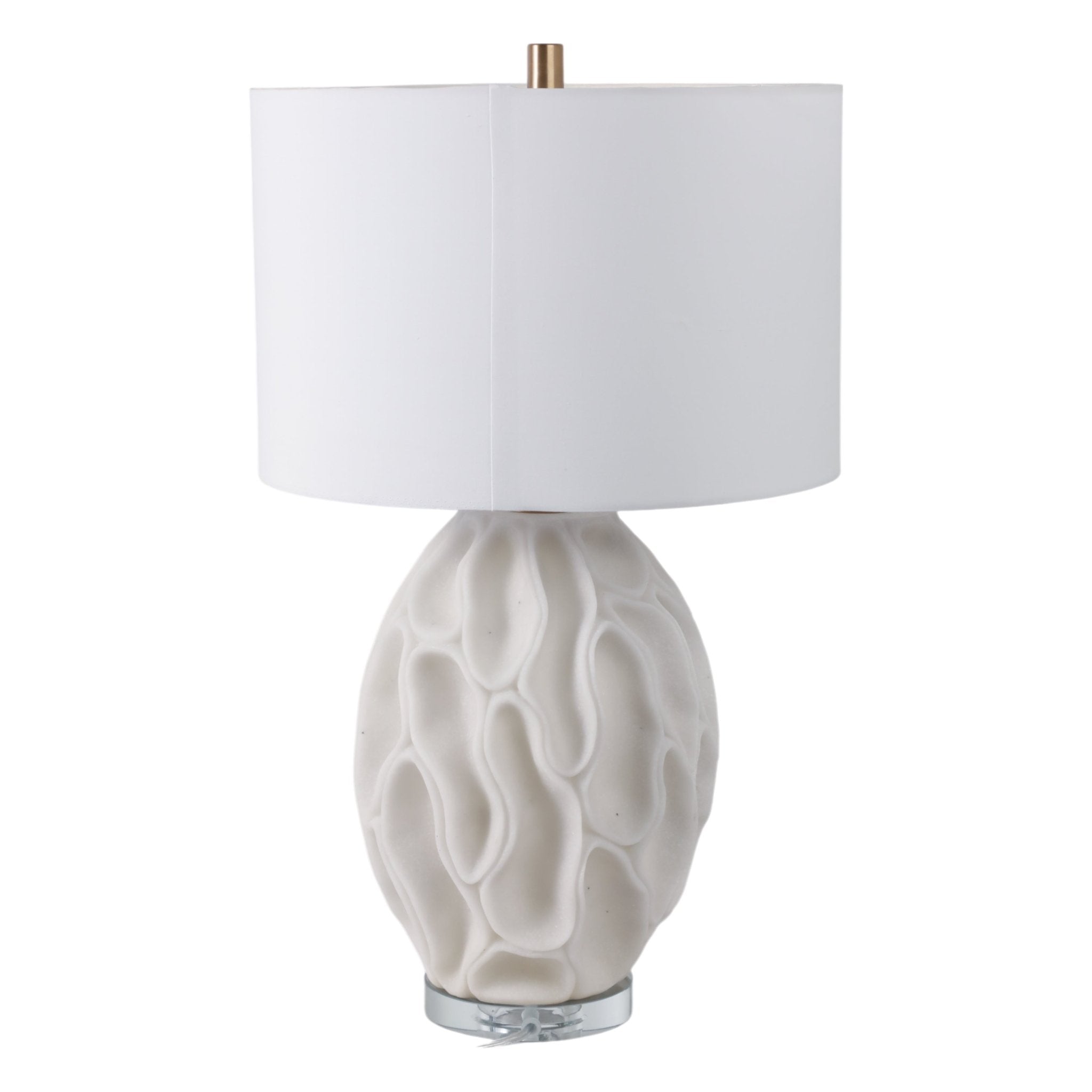 27" Jonava Quartz Resin Table Lamp Table Decors| Sagebrook Home