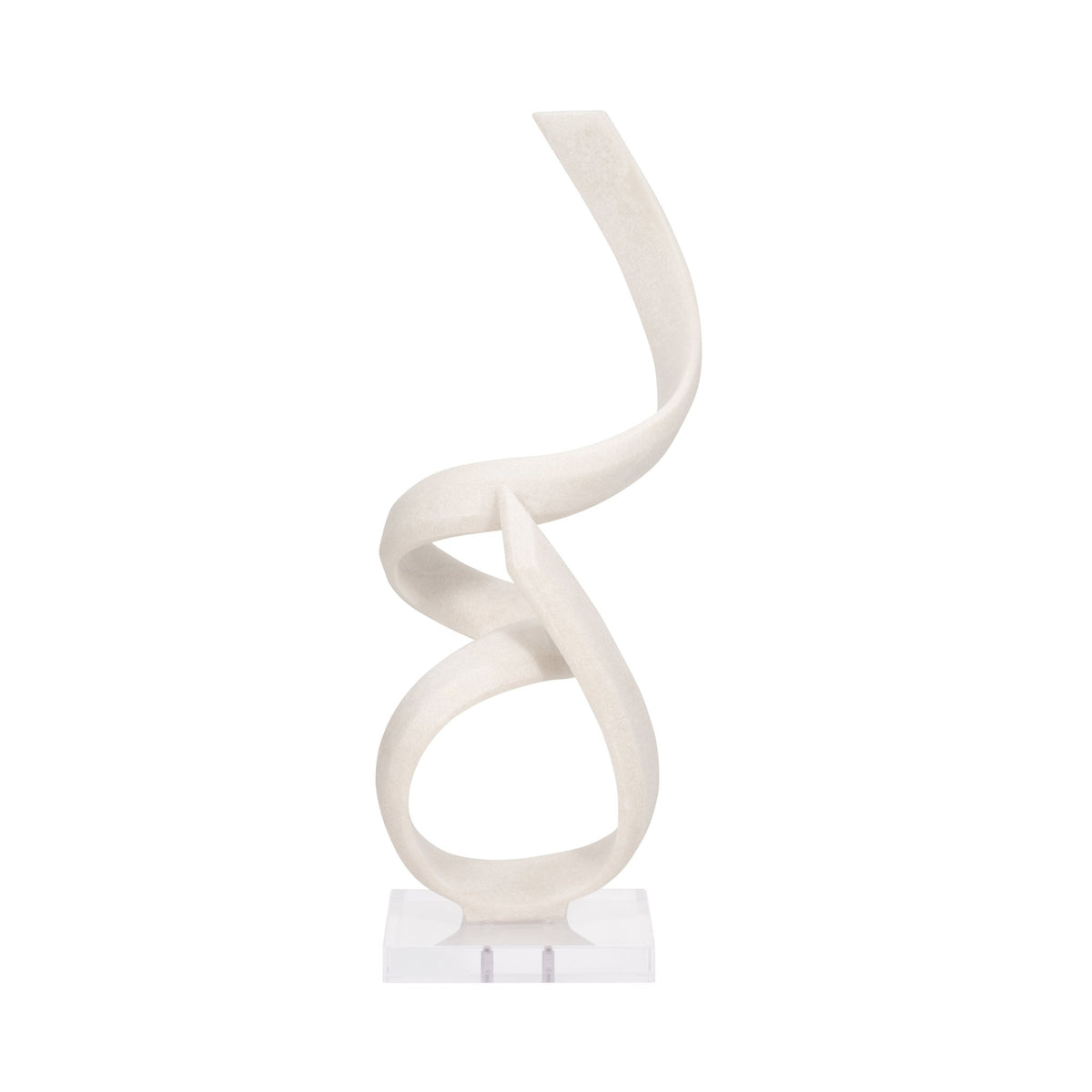 27" KASSANI OVERSIZED QUARTZ RESIN STATUARY, WHITE Table Decors| Sagebrook Home
