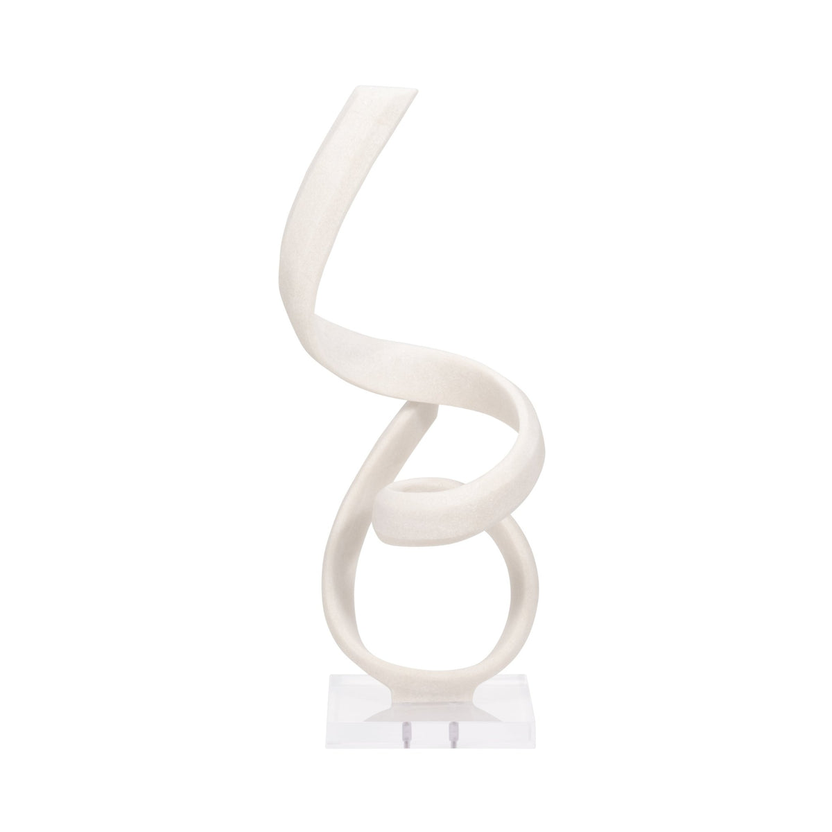 27" KASSANI OVERSIZED QUARTZ RESIN STATUARY, WHITE Table Decors| Sagebrook Home