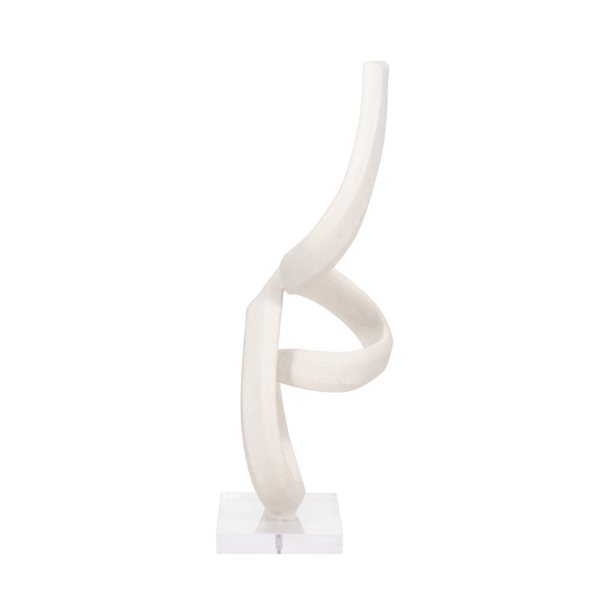 27" KASSANI OVERSIZED QUARTZ RESIN STATUARY, WHITE Table Decors| Sagebrook Home