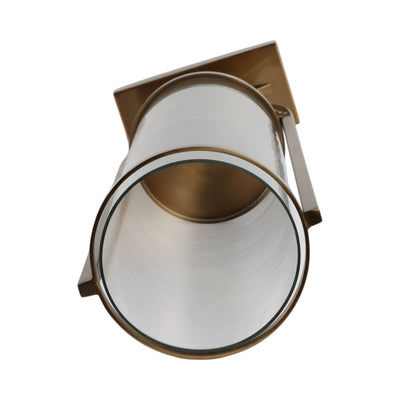 27" Tomah Medium Gold Candle Holder - Al Rugaib Furniture