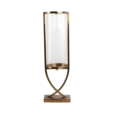 27" Tomah Medium Gold Candle Holder - Al Rugaib Furniture