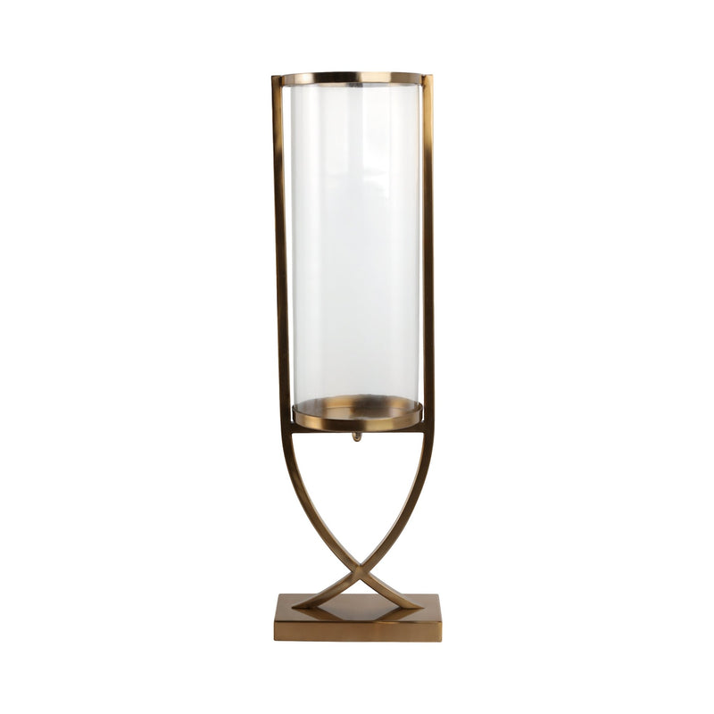 27" Tomah Medium Gold Candle Holder - Al Rugaib Furniture