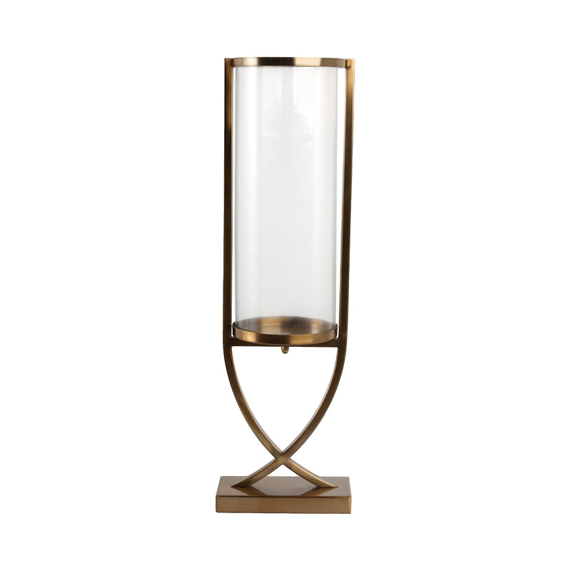27" Tomah Medium Gold Candle Holder - Al Rugaib Furniture