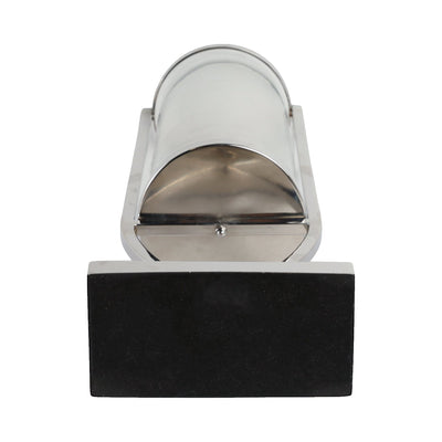 27" Tomah Medium Silver Candle Holder - Al Rugaib Furniture