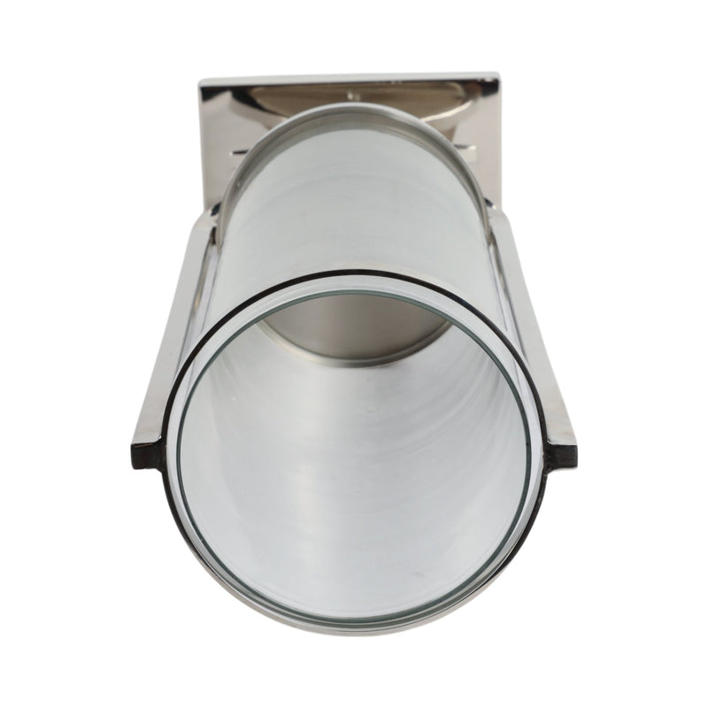 27" Tomah Medium Silver Candle Holder - Al Rugaib Furniture