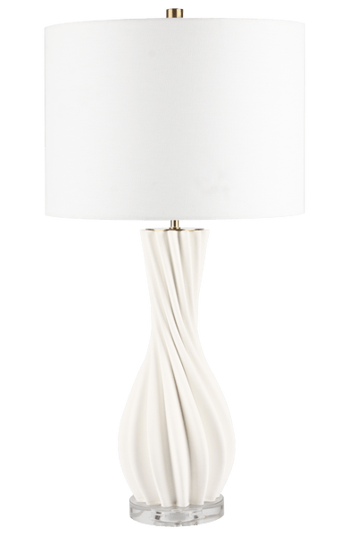 27.5" OPAL 3D PRINTED TABLE LAMP - Al Rugaib Furniture