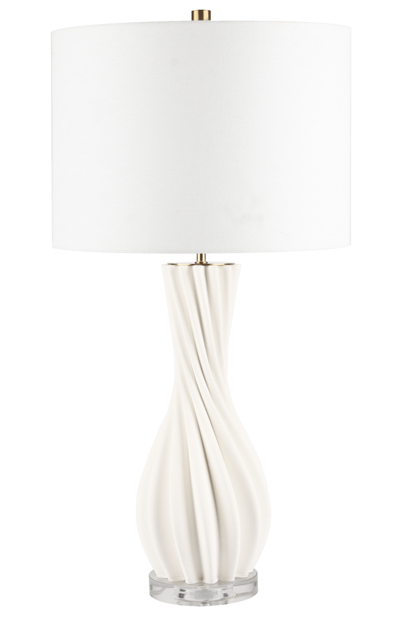 27.5" OPAL 3D PRINTED TABLE LAMP - Al Rugaib Furniture