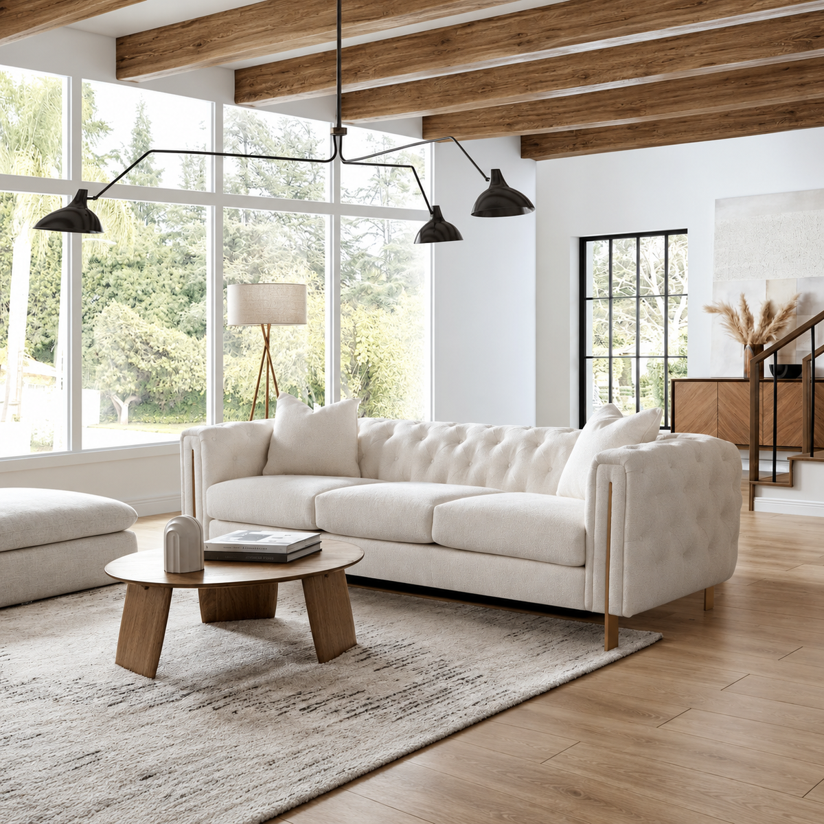 Sofia Beige Sofa Set