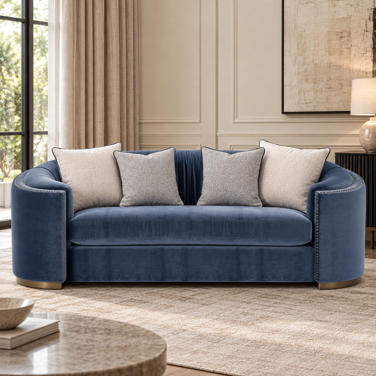 Bluevera Sofa 223cm
