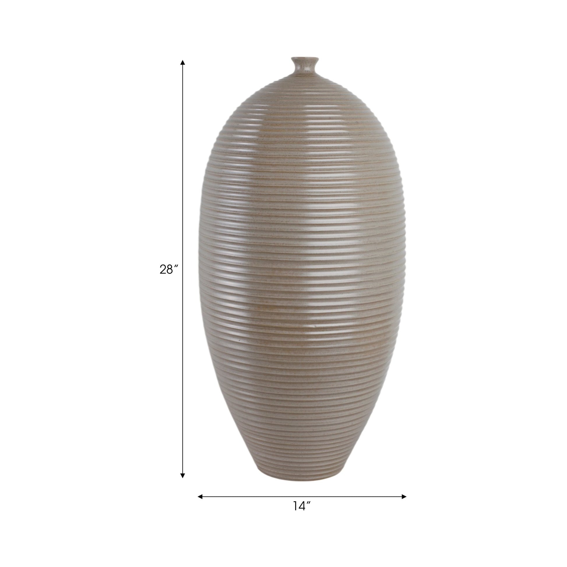28" Cardoso Large Oversized Portugal Vase Vases and Jars| Sagebrook Home