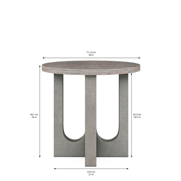 285 - Vault Round End Table