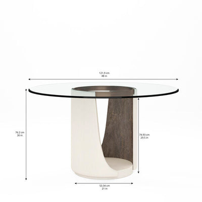 Blanc - Round Dining Table