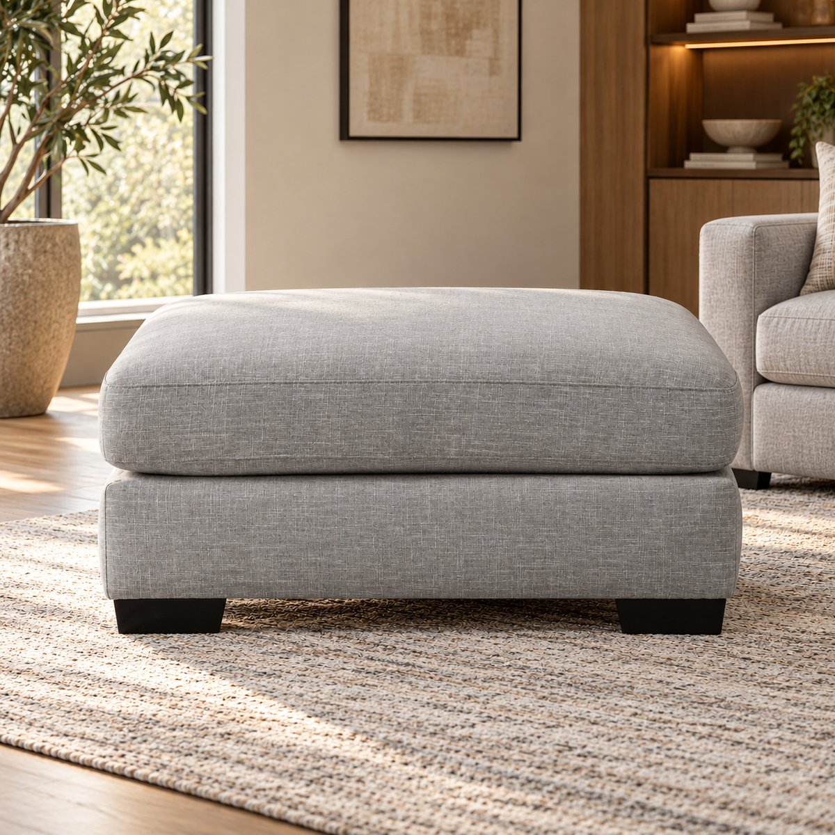 Scott Oat Ottoman