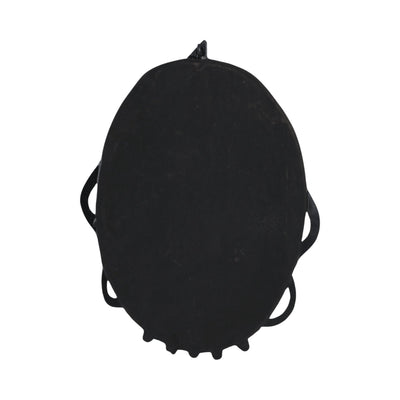 28x22" Snake Mirror, Blk/gld - Al Rugaib Furniture