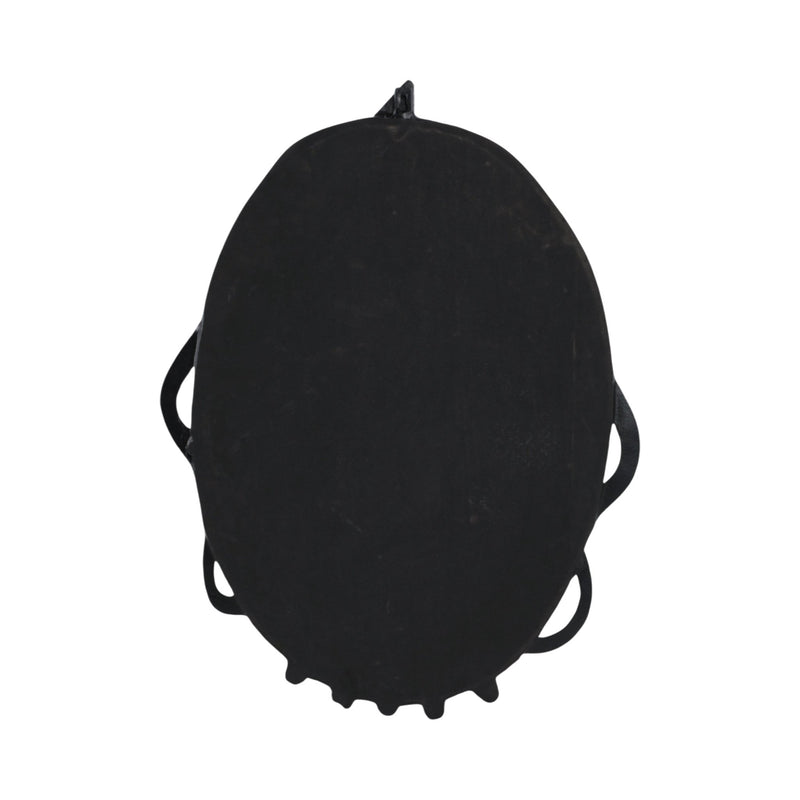 28x22" Snake Mirror, Blk/gld - Al Rugaib Furniture