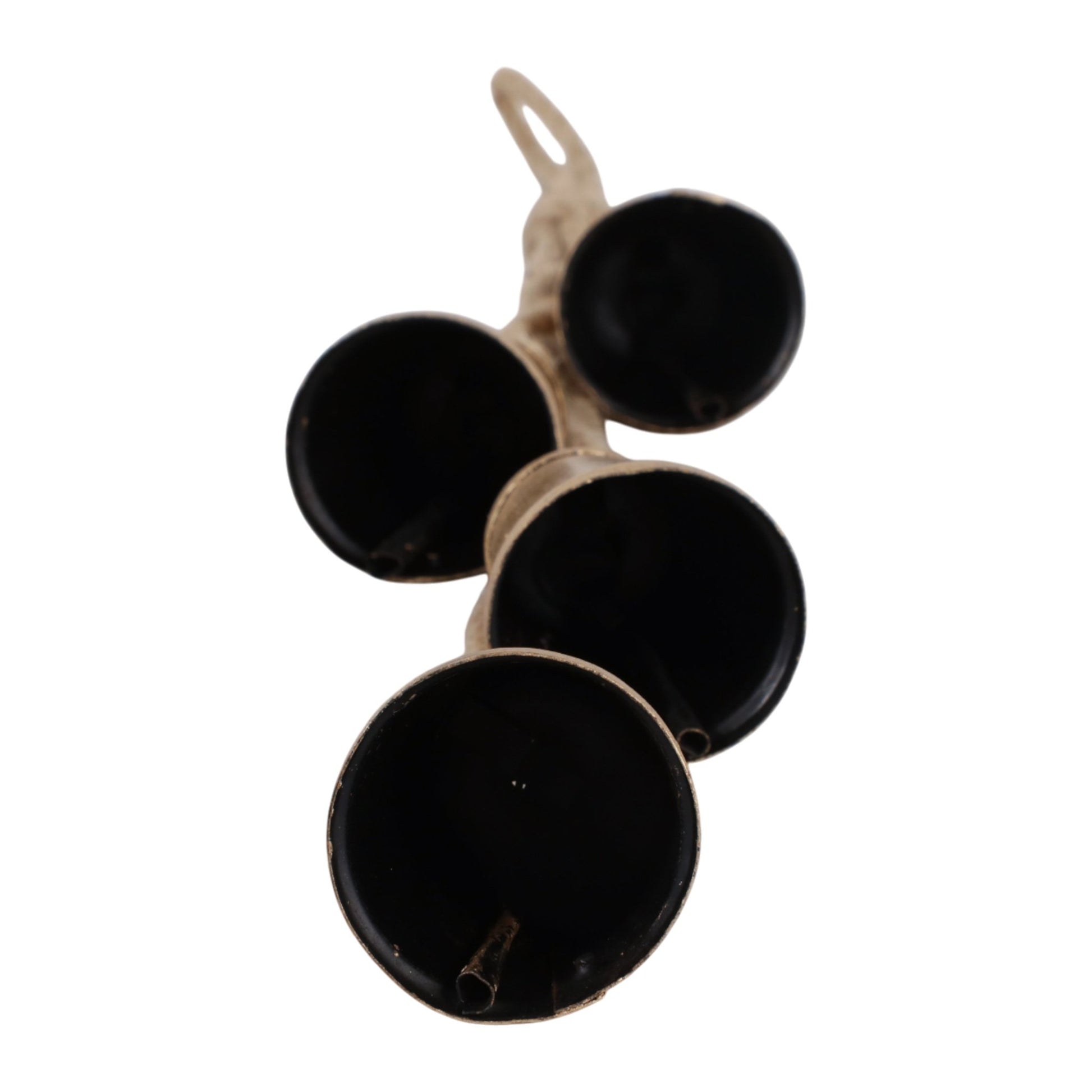 28x3" Hanging Cone Bells Cluster, Gold Planter| Sagebrook Home