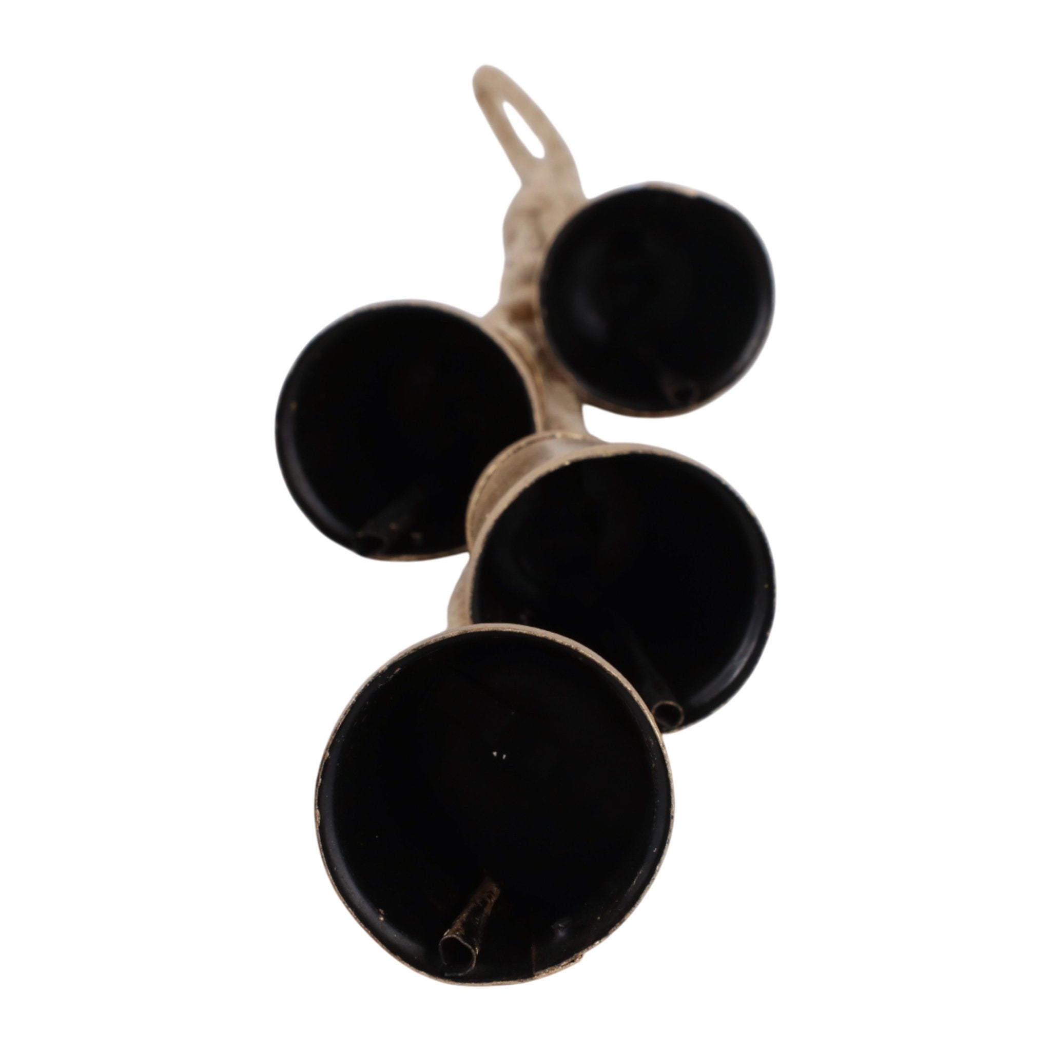 28x3" Hanging Cone Bells Cluster, Gold Planter| Sagebrook Home