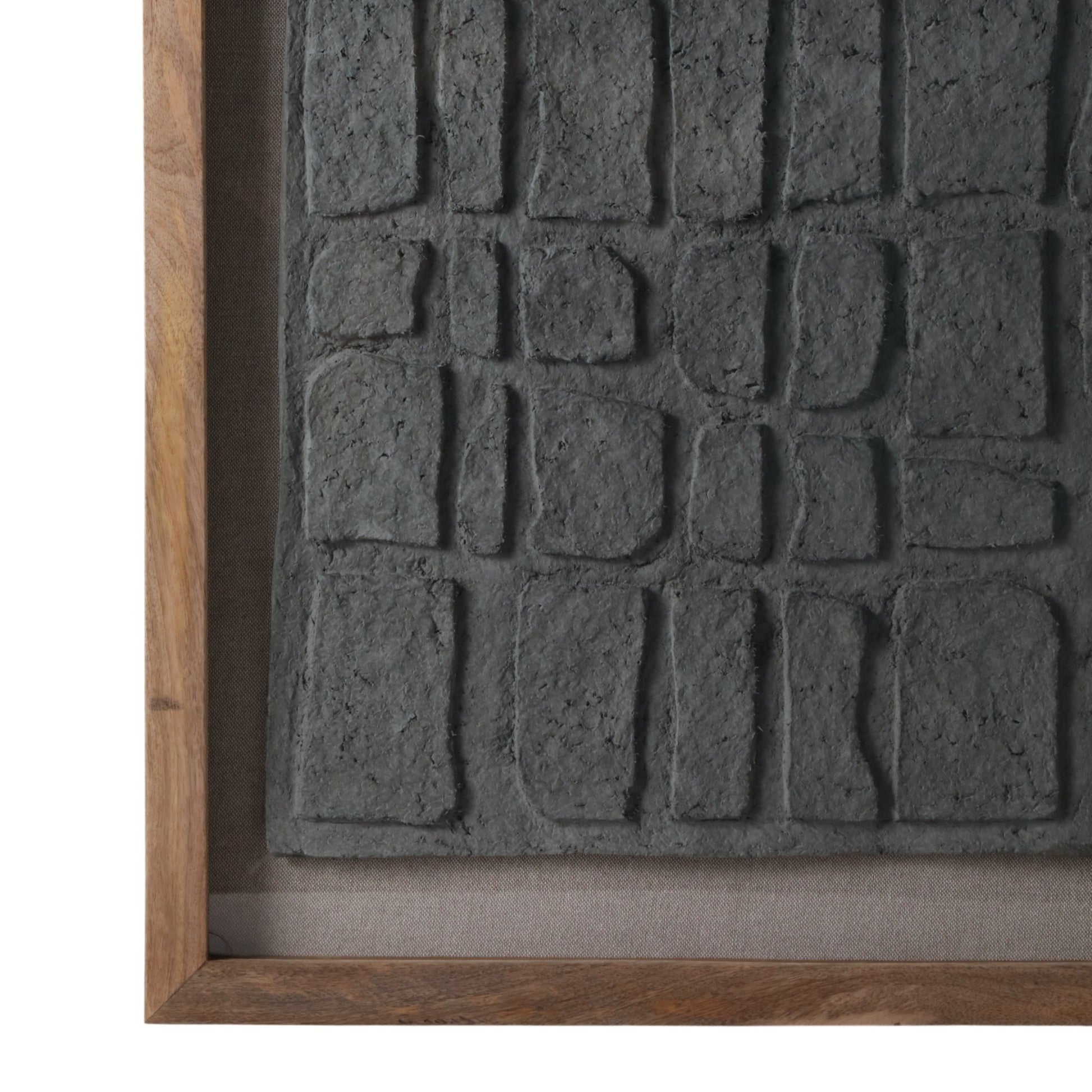 28x35" Paper Mache Wall Art W/wooden Frame /glass Wall Art| Sagebrook Home