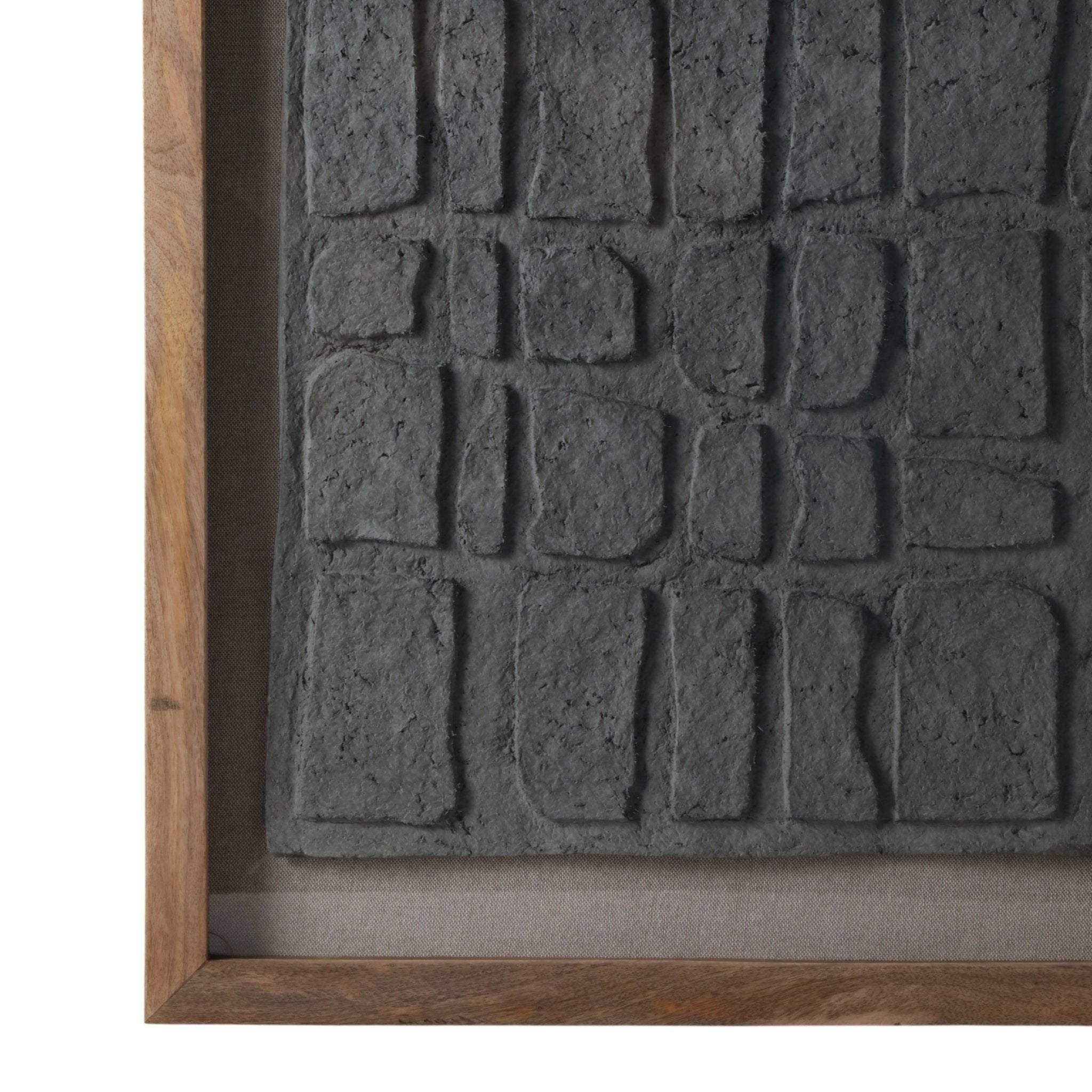 28x35" Paper Mache Wall Art W/wooden Frame /glass Wall Art| Sagebrook Home