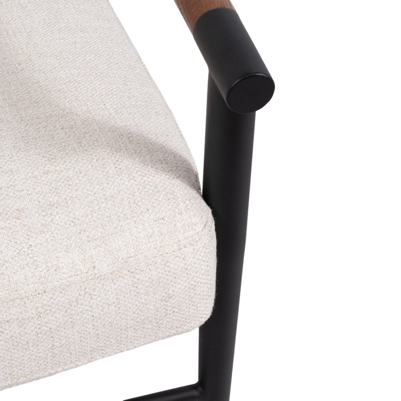 29" Calvo Accent Chair, Gray - Al Rugaib Furniture