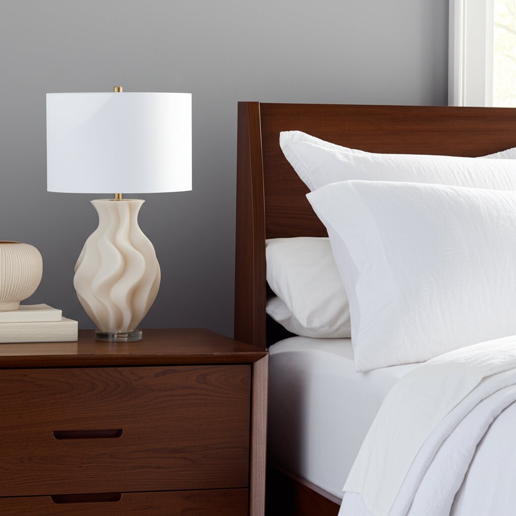 29" Vilnuis Quartz Resin Table Lamp Table Decors| Sagebrook Home