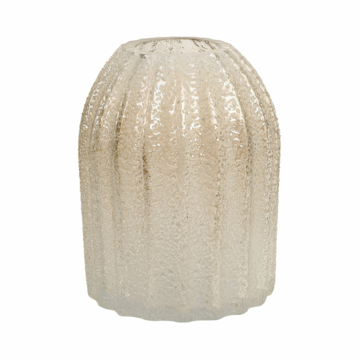 وعاء زجاجي مصنوع يدويًا بتصميم كافيار CAVIAR ARTISAN BLOWN GLASS VASE