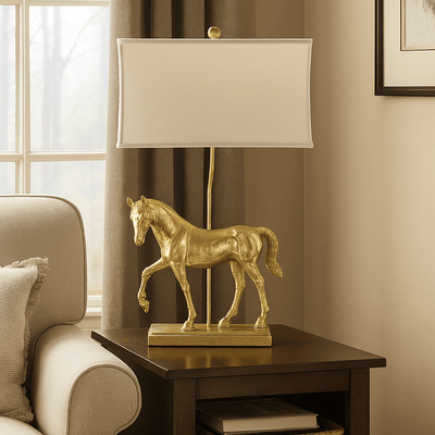 29.5''H Resin Lamp - Al Rugaib Furniture