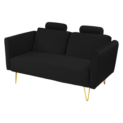 Rosela 2 In 1 Sofabed Velvet Upholstered