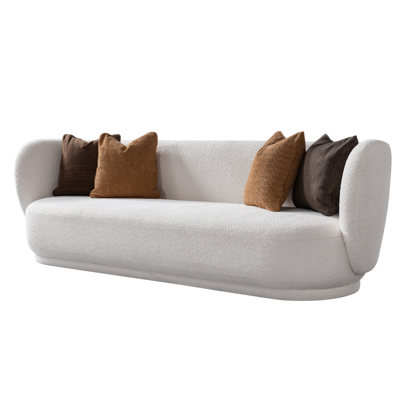 Amany Alayed Creamy 4 seater (264cm)
