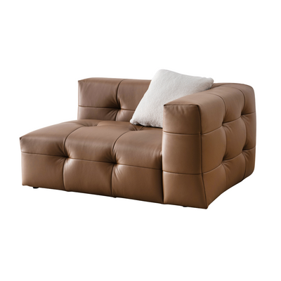 Marshy leather 4 seater sofa