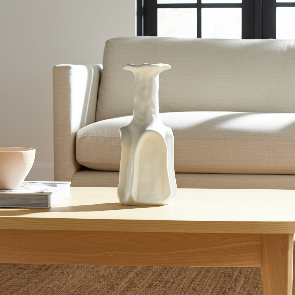 فاز فريدونيا الأبيض Fredonia White Vase