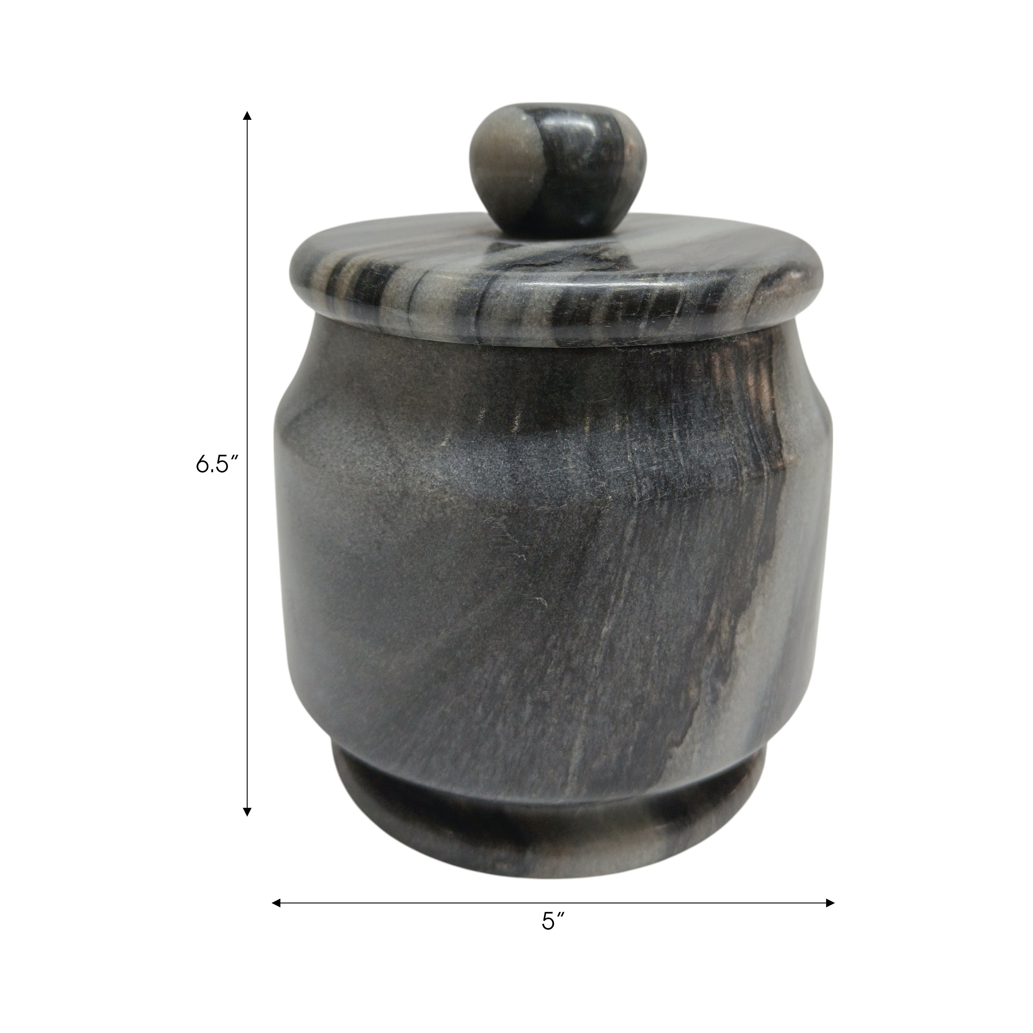 جرة من الرخام المنحوت من رينالت Rennalt Carved Marble Jar