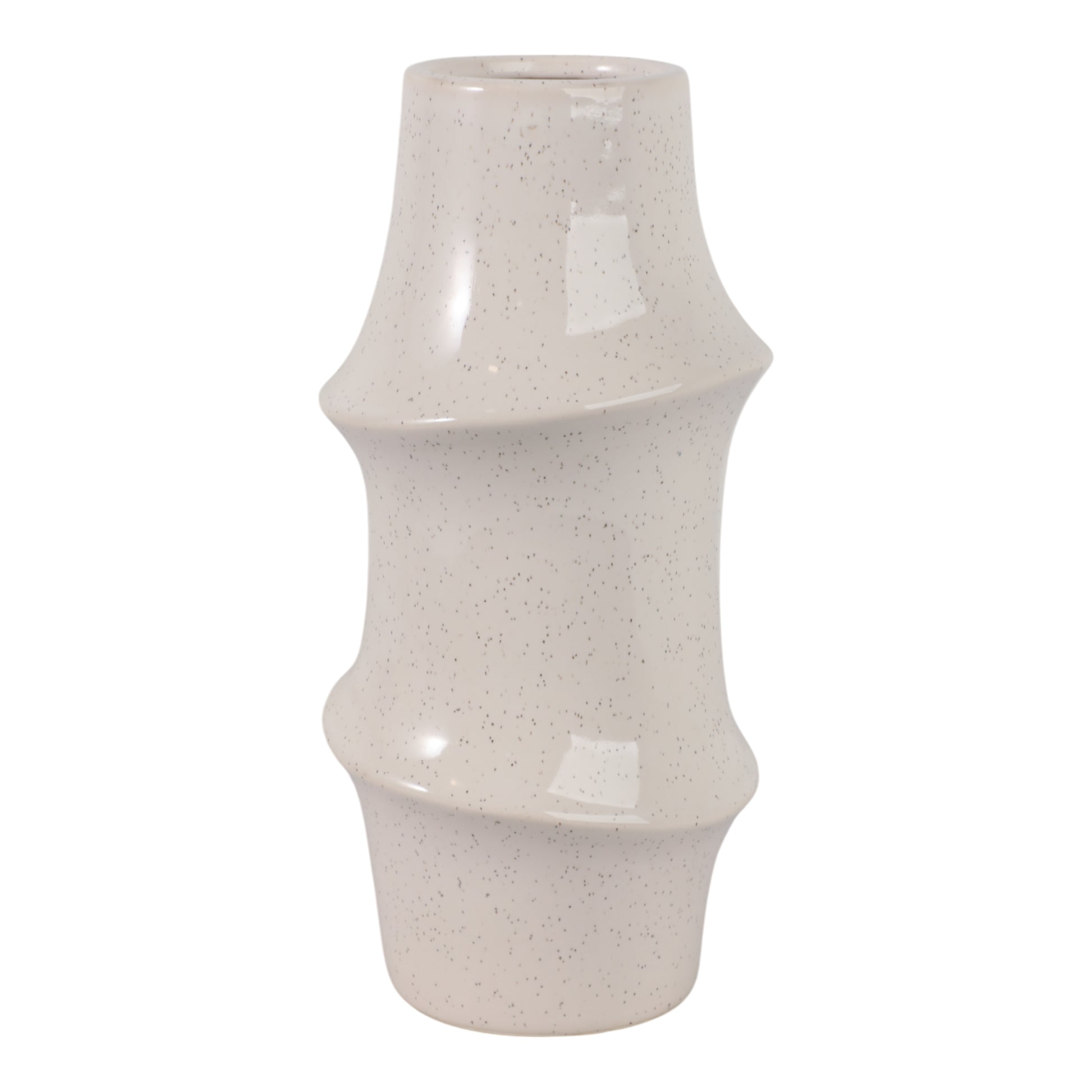 مزهرية إلوي باللون الكريمي Eloy Cream Vase