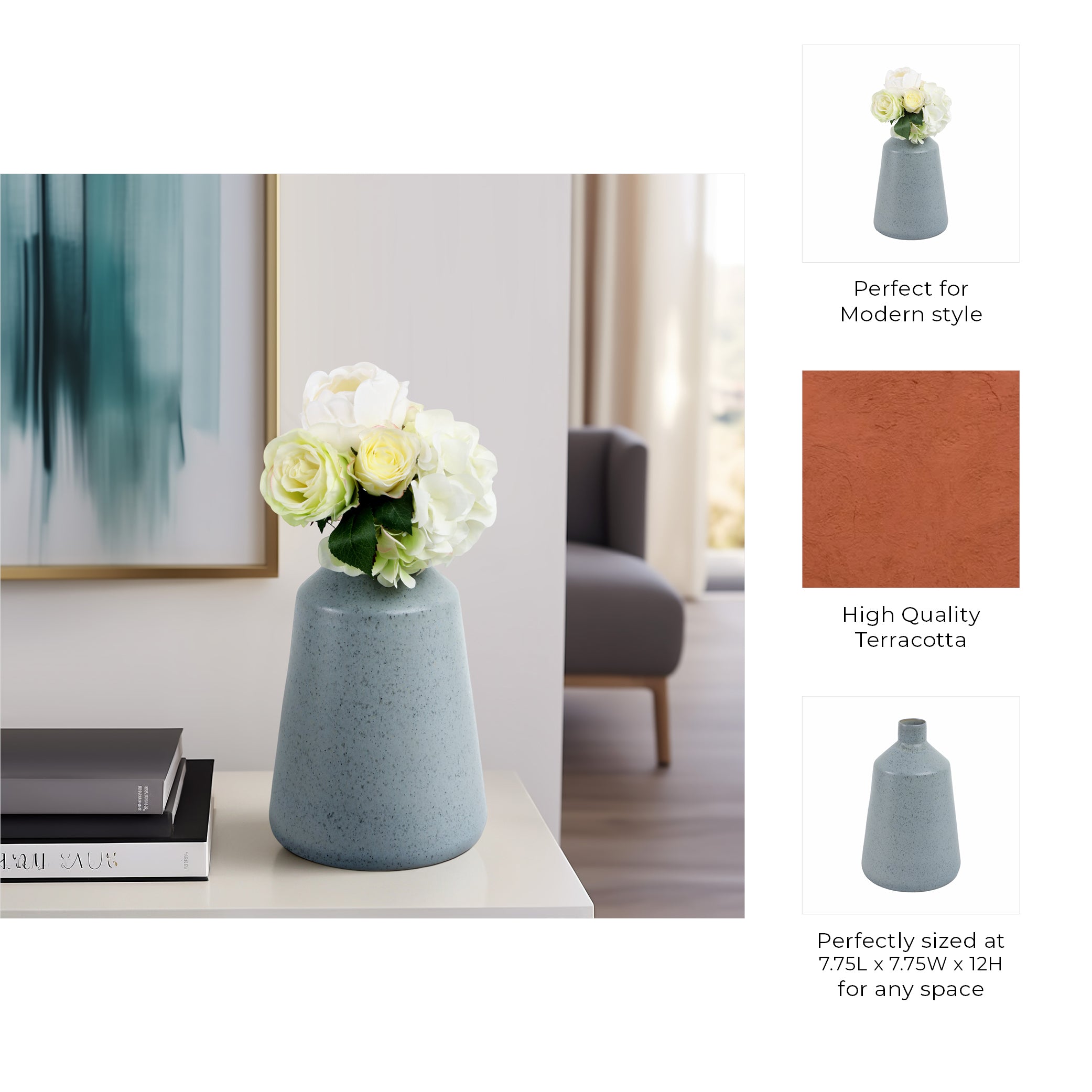 وعاء كومبورتا البرتغالي Comporta Portugal Vase