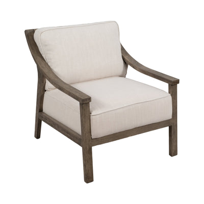 30" Ellis Accent Chair, Ivory - Al Rugaib Furniture