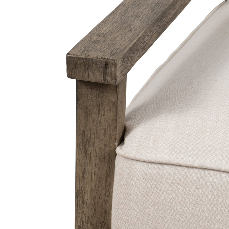 30" Ellis Accent Chair, Ivory - Al Rugaib Furniture