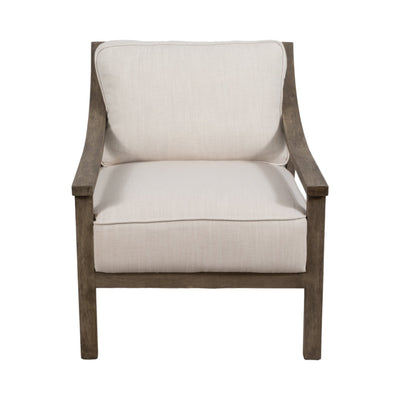 30" Ellis Accent Chair, Ivory - Al Rugaib Furniture