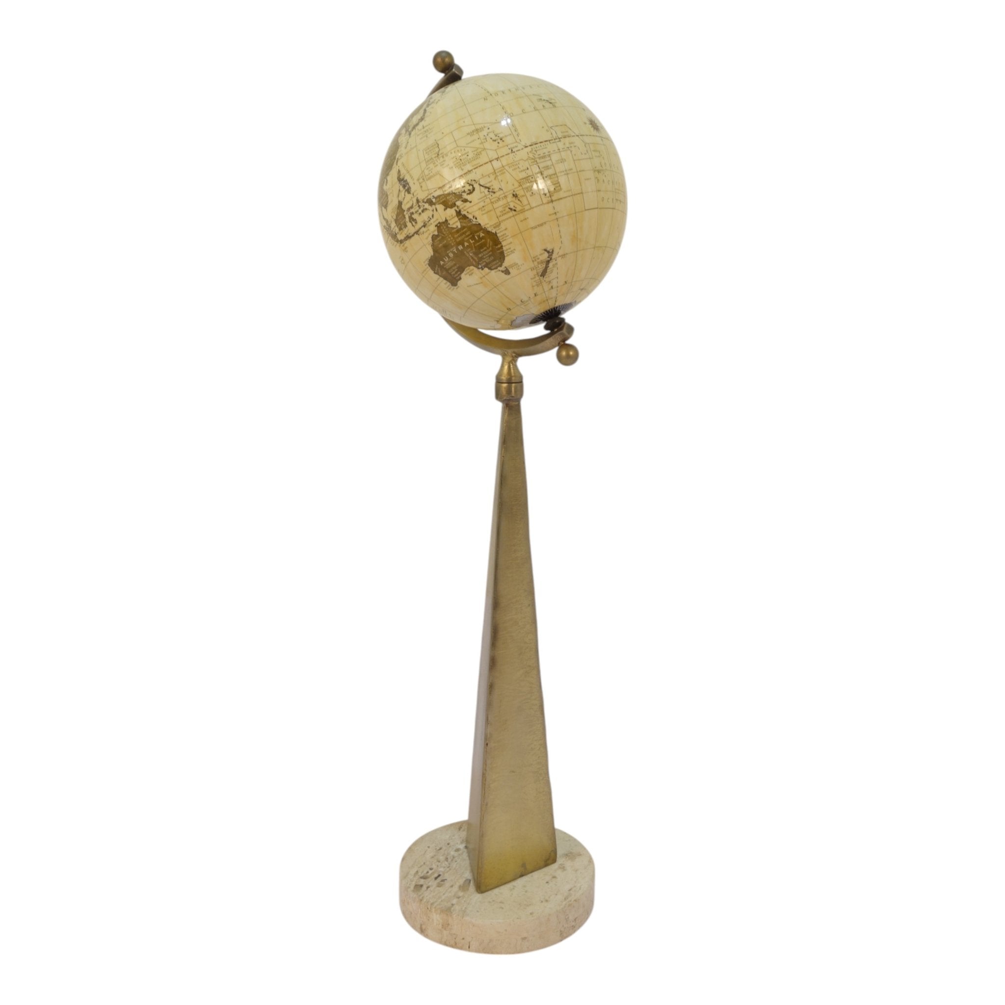 30" Rouen Oversized Globe, Bronze Table Decors| Sagebrook Home