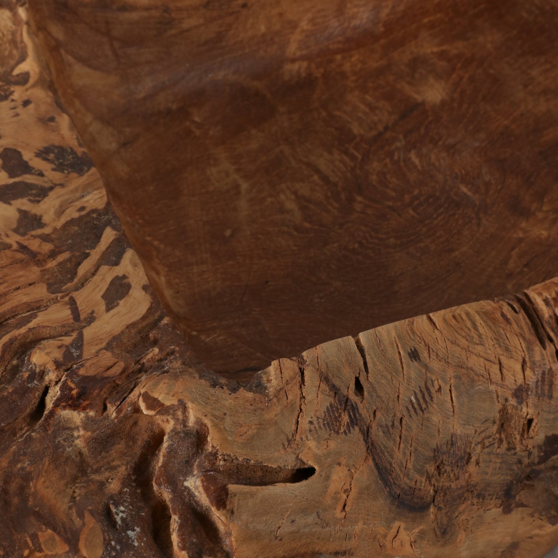 30x11" Teak Wood Bowl, Natural Bowl| Sagebrook Home