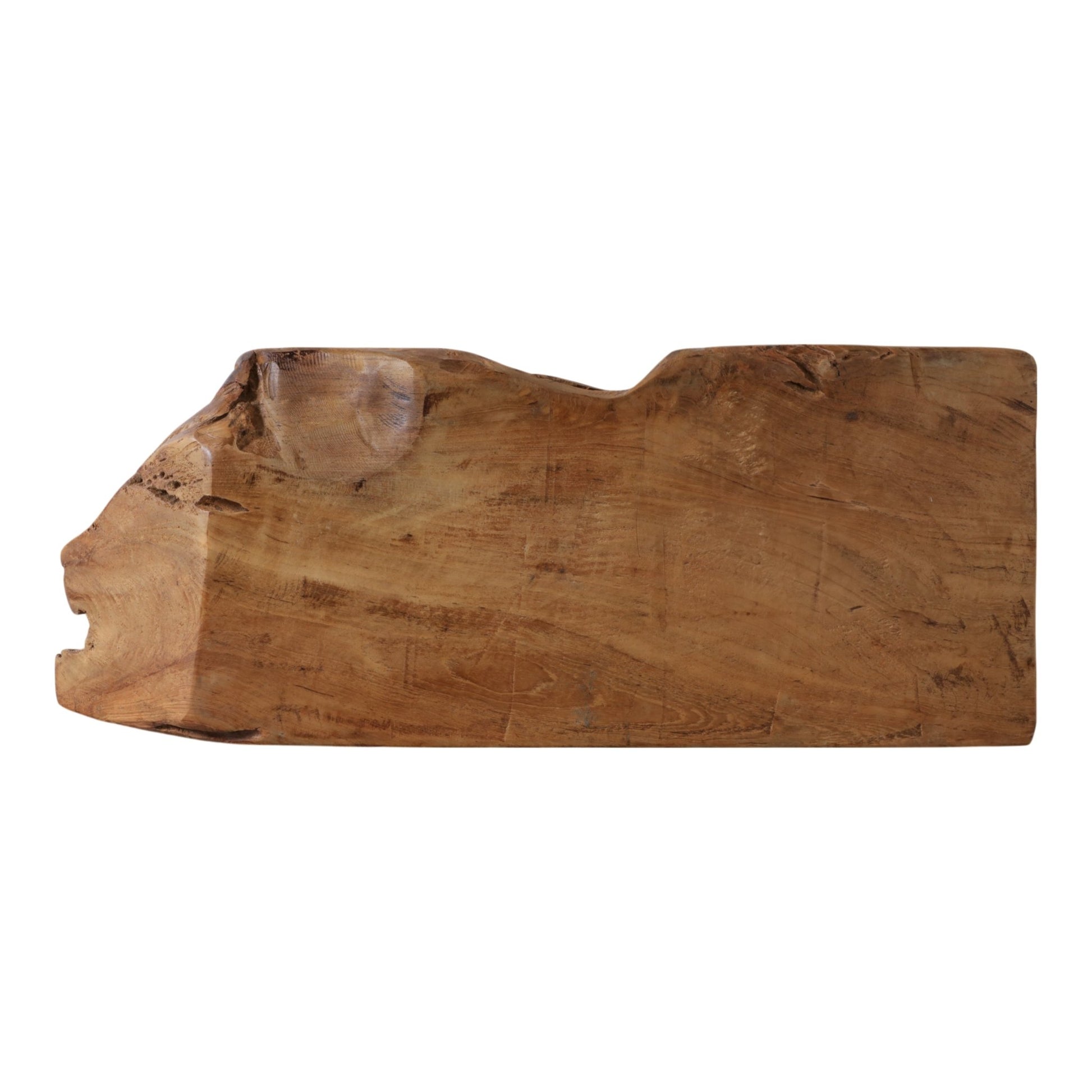 30x11" Teak Wood Bowl, Natural Bowl| Sagebrook Home