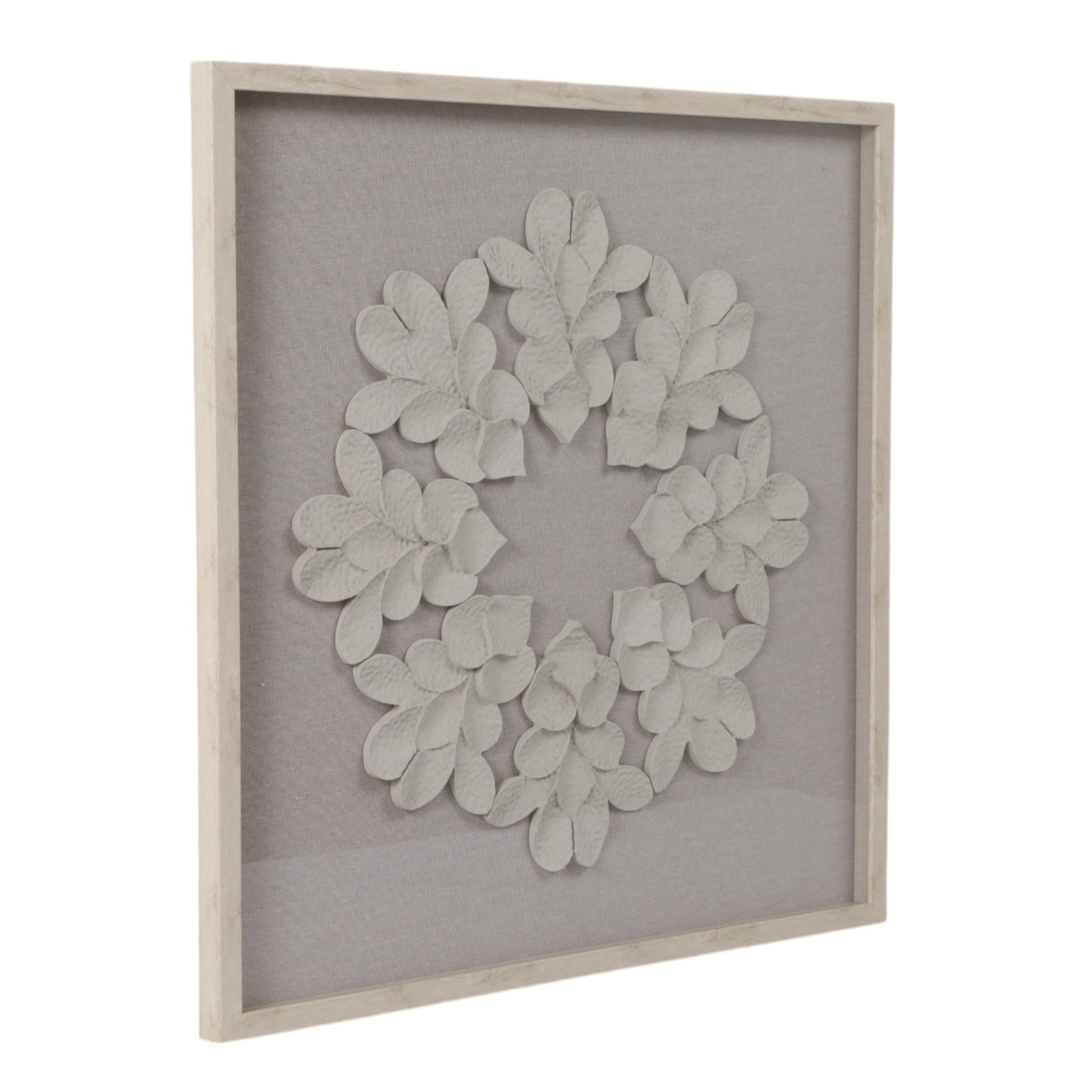 30x30 Clairvux Dimensional Leaf Shadowbox Art Wall Art| Sagebrook Home