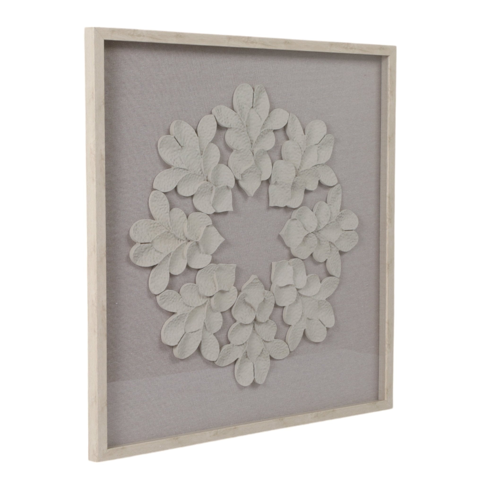 30x30 Clairvux Dimensional Leaf Shadowbox Art Wall Art| Sagebrook Home