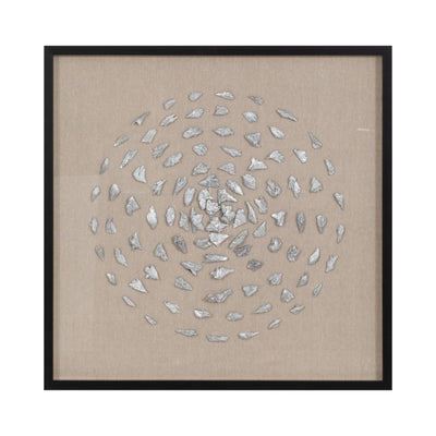 30x30 Melnik Stone Shadow Box Wall Decor - Al Rugaib Furniture