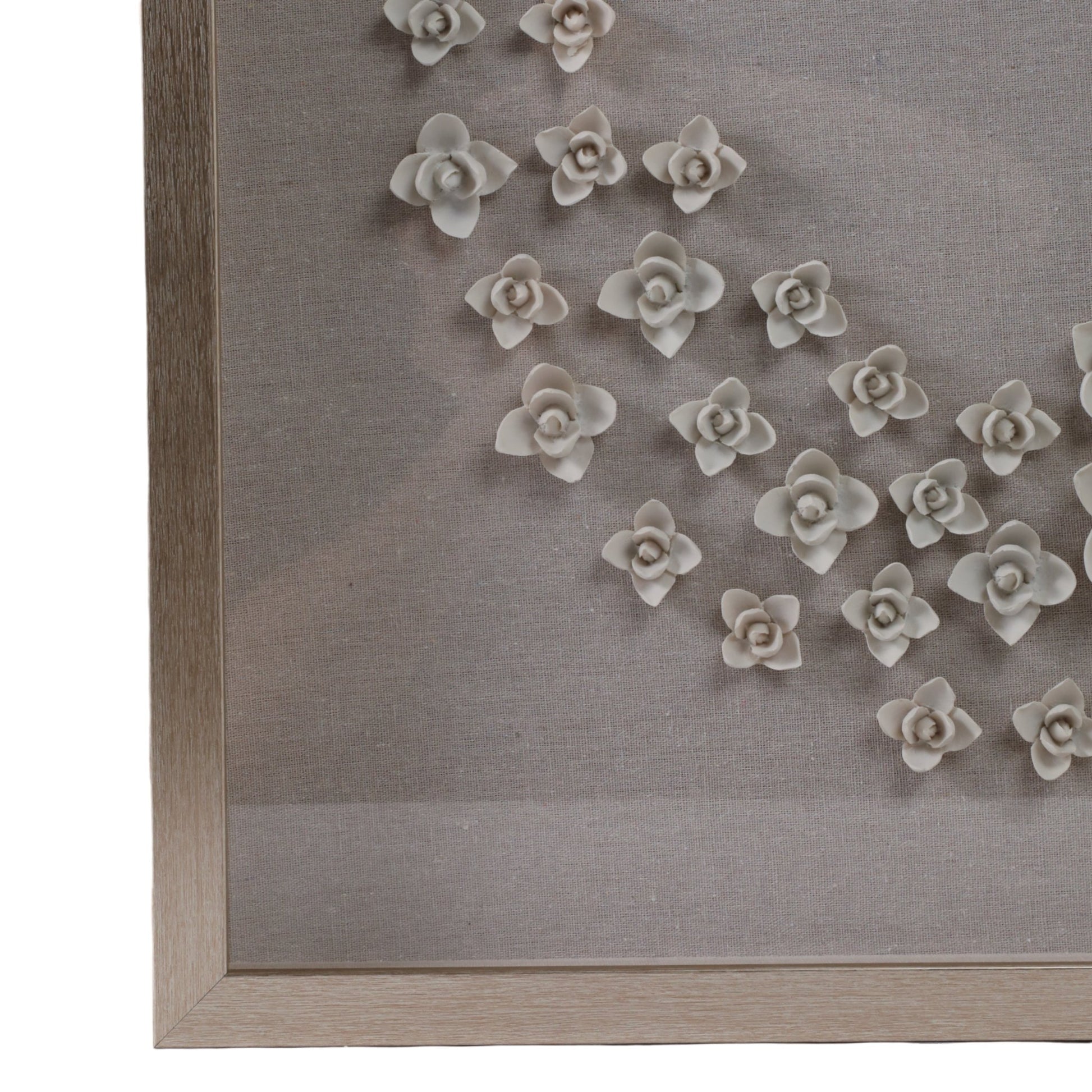 30x30 Payens Dimensional Flower Shadowbox Art Wall Art| Sagebrook Home